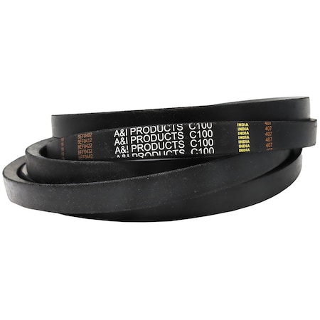 A & I Products Classical V-Belt  (7/8" X 104") 12" x12" x2" A-C100